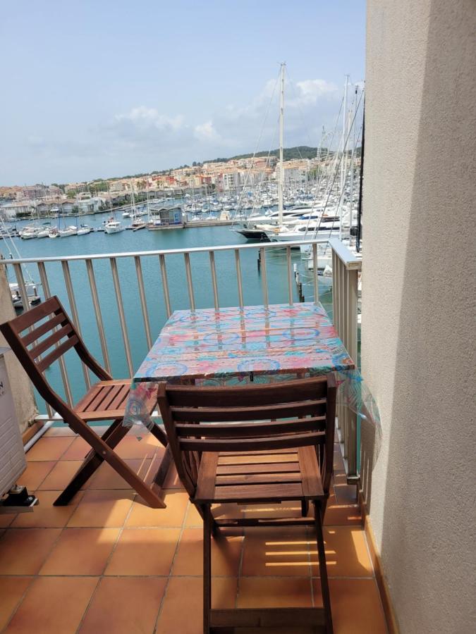 Studio Cap D Agde Vue Port Esterno foto