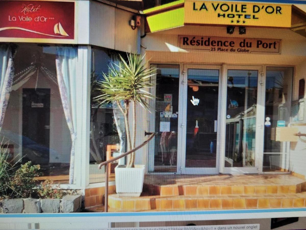 Studio Cap D Agde Vue Port Esterno foto
