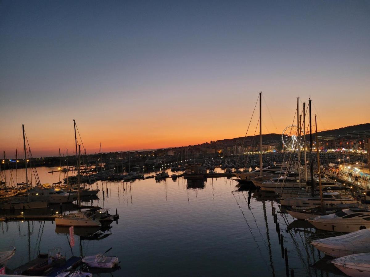 Studio Cap D Agde Vue Port Esterno foto